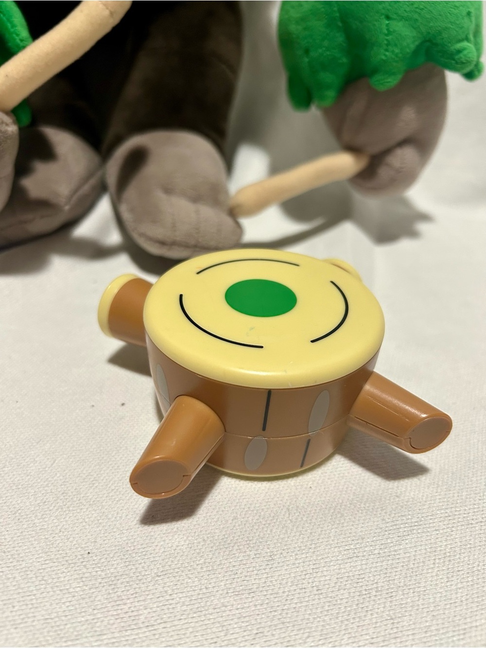 Rillaboom Pokemon Plush Toy with Drum Bendable Rare 13” Tall - Picture 2 of 4